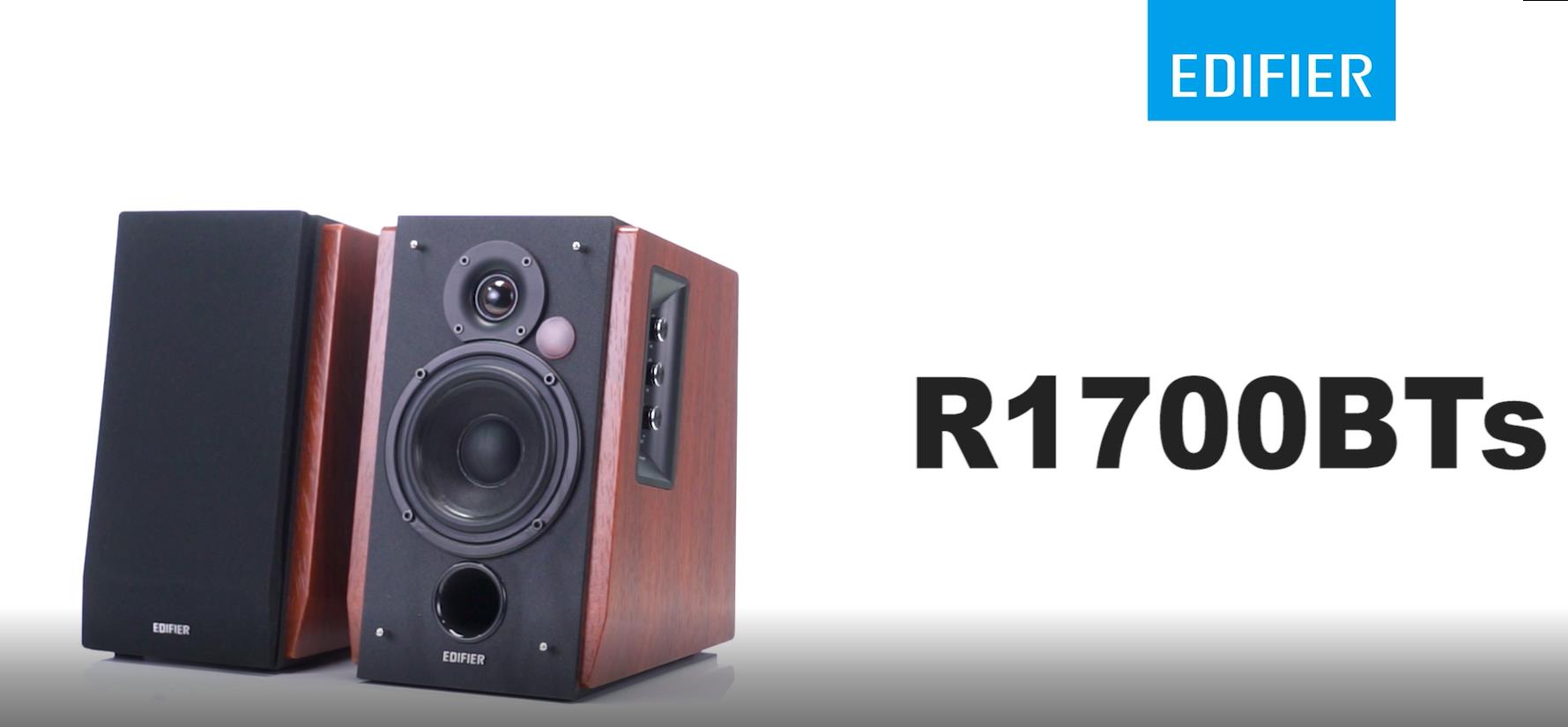 Edifier R1700BTs Active Bluetooth Bookshelf Speakers - 2.0